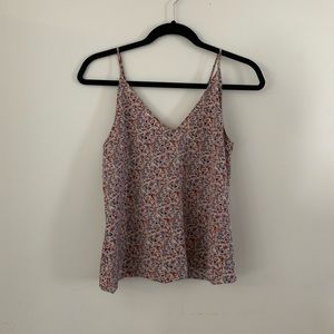 Abercrombie & Fitch floral satin camisole